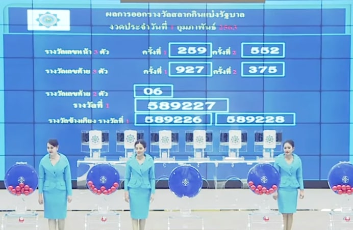 หวยออก 1 กุมภาพันธ์