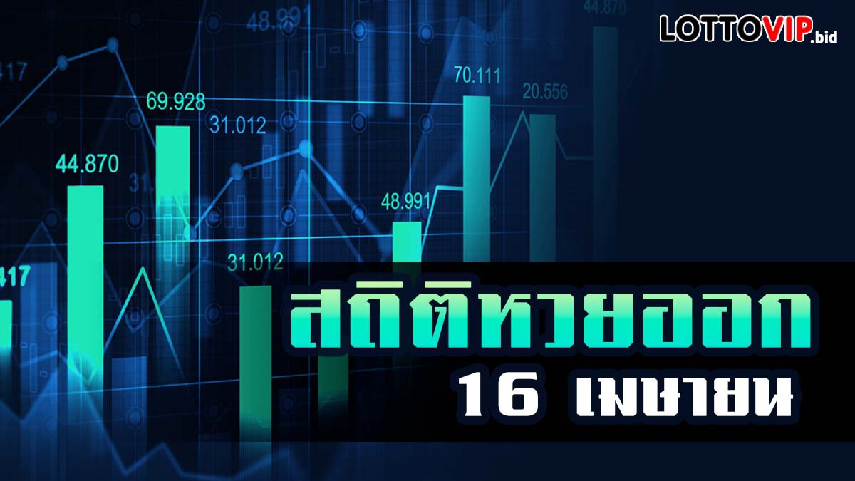 สถิติหวยออก 16 เมษายน